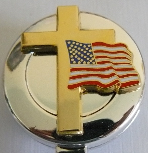 American Flag Cross
