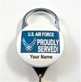 PROUDLY SERVED AIR FORCE
