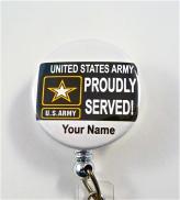 PROUDLY SERVED ARMY
