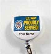 PROUDLY SERVED NAVY
