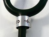 stethoscope ID tag engraved ring