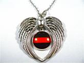 Thin Red line Angel Wings