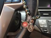 Military steering wheel rosary